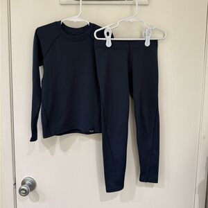 Patagonia Kids Navy Capilene Baselayer Set XS 5-6 (#2)
